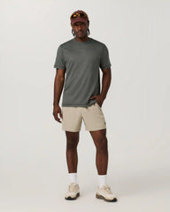 Short Sleeve Ponto Performance Tee | Army Heather