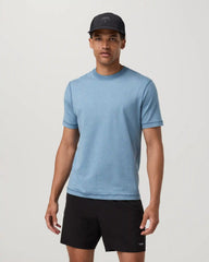 Short Sleeve Ponto Performance Tee | Salty Air Heather