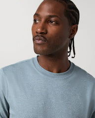 Short Sleeve Ponto Performance Tee | Foggy Blue Heather