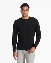 Long-Sleeve Ever Henley | Black