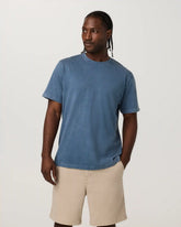 Short Sleeve Vuori Heavyweight Tee - Relaxed Fit | Nautical Garment Dye