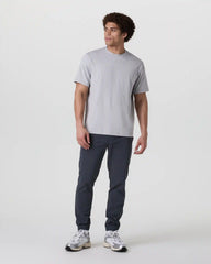Short Sleeve Ponto Tee - Relaxed Fit | Frost Grey Heather