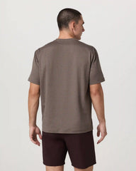 Short Sleeve Ponto Tee - Relaxed Fit | Huckleberry Heather