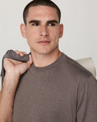 Short Sleeve Ponto Tee - Relaxed Fit | Huckleberry Heather