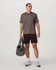 Short Sleeve Ponto Tee - Relaxed Fit | Huckleberry Heather