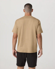 Short Sleeve Ponto Tee - Relaxed Fit | Sungold Heather
