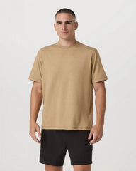Short Sleeve Ponto Tee - Relaxed Fit | Sungold Heather