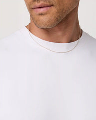 Short Sleeve Ponto Tee - Relaxed Fit | White