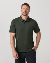 Short Sleeve Ponto Performance Polo | Salamander Heather