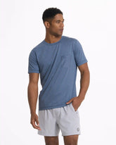 Tradewind Performance Tee | Coastal Heather