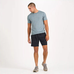 Tradewind Performance Tee | Steel Blue Heather