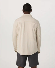 Long Sleeve Knit Oxford Button Down - Classic Fit | Trench
