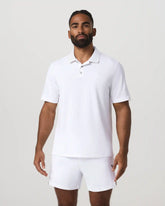 Short Sleeve Gamepoint Polo 2.0 | White Non Tipped