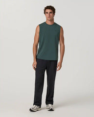 Sleeveless Viewpoint Muscle Tank 2.0 | Hemlock