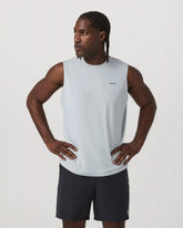 Sleeveless Viewpoint Muscle Tank 2.0 | Sky Grey
