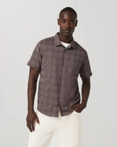 Short Sleeve Plaid Button Down Shirt | Timber