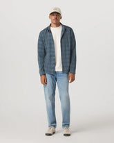 Long Sleeve Plaid Button Down Shirt | Abyss