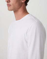 Long Sleeve Tuvalu Tee | White