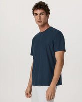 Short Sleeve Strato Tech Tee - Relaxed Fit | Navy Heather