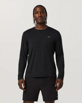 Long Sleeve Strato Breathe Tee | Black