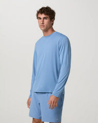 Long Sleeve Strato Breathe Tee | Isle Blue