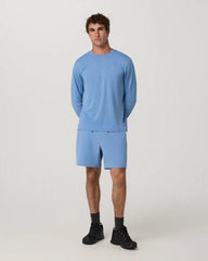 Long Sleeve Strato Breathe Tee | Isle Blue
