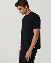 Short Sleeve Ponto Pocket Tee - Relaxed Fit | Black