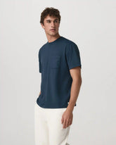 Short Sleeve Ponto Pocket Tee - Relaxed Fit | Ocean Blue