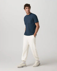 Short Sleeve Ponto Pocket Tee - Relaxed Fit | Ocean Blue