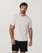 Short Sleeve Ponto Pocket Tee - Relaxed Fit | Suede