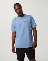 Short Sleeve Heavyweight Cotton Graphic Tee | Isle Blue