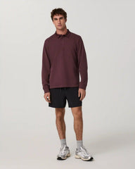 Long Sleeve Cypress Rugby | Boysenberry
