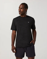 Short Sleeve Clearview Engineered Tee | Black