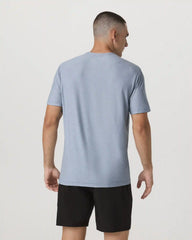 Strato Tech Tee | Blue Dusk Heather