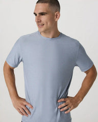 Strato Tech Tee | Blue Dusk Heather