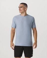 Strato Tech Tee | Blue Dusk Heather