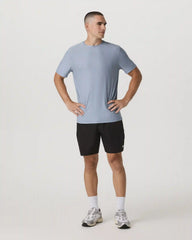 Strato Tech Tee | Blue Dusk Heather