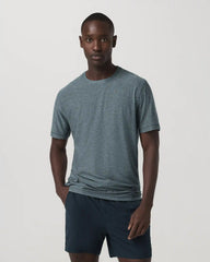 Strato Tech Tee | Blue Sea Heather