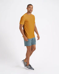 Strato Tech Tee | Dark Golden Heather