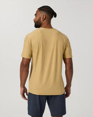 Strato Tech Tee | Golden Brown Heather