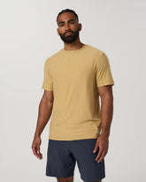 Strato Tech Tee | Golden Brown Heather