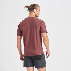 Strato Tech Tee | Fig Heather