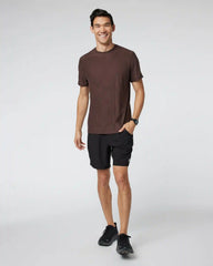 Strato Tech Tee | Java Heather