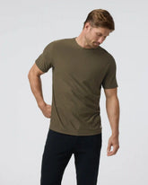 Strato Tech Tee | Moss Green Heather