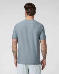 Strato Tech Tee | Dusty Blue Heather