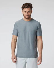 Strato Tech Tee | Dusty Blue Heather
