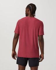 Strato Tech Tee | Sour Cherry Heather