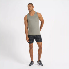 Tradewind Performance Tank | Army Heather