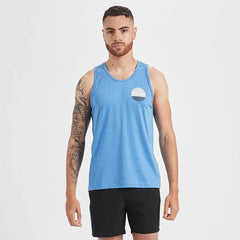 Watermans Sun Stripe Tank | Ocean Heather