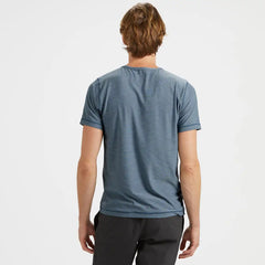 Flux Tee | Indigo Heather